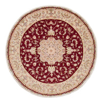 Täbriz - 50 Raj Teppich 245x245cm - Perserteppich - rot – product image