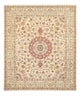 Täbriz - 50 Raj Teppich 298x349cm - Perserteppich - beige