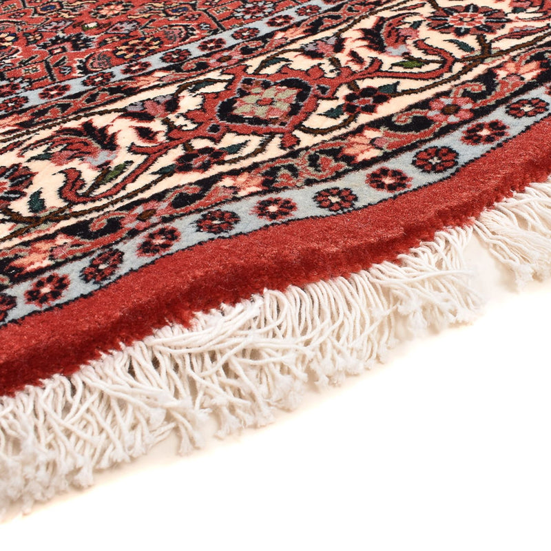 Bidjar - Zanjan Teppich 155x155cm - Perserteppich - hellrot