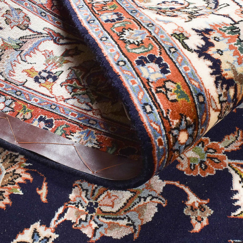Maschad Teppich 195x310cm - Perserteppich - dunkelblau