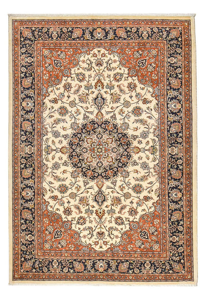 Maschad Teppich 196x284cm - Perserteppich - beige