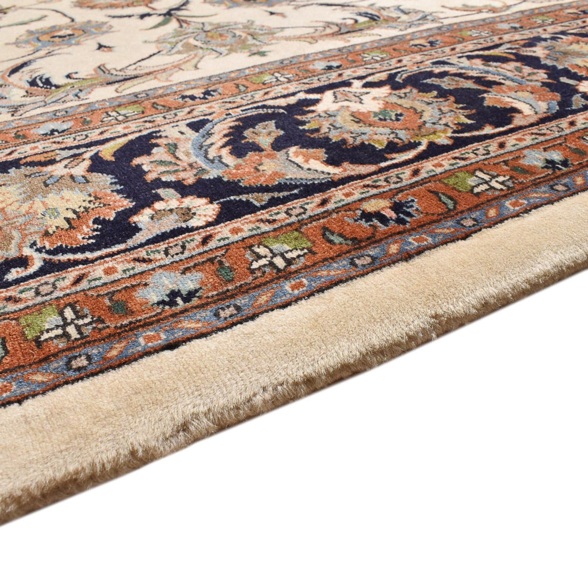 Maschad Teppich 202x294cm - Perserteppich - beige