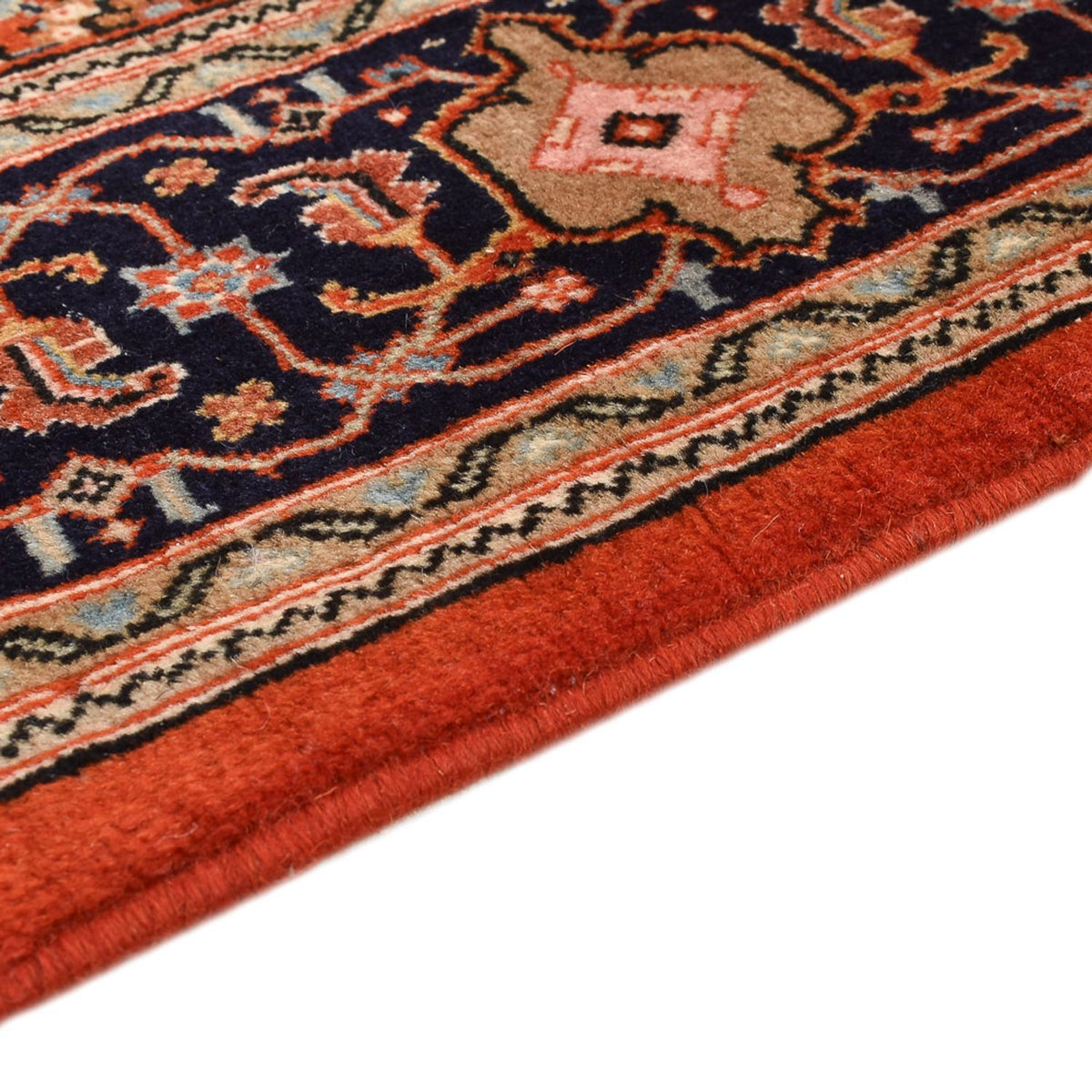 Sarough Teppich 115x160cm - Perserteppich - hellrot