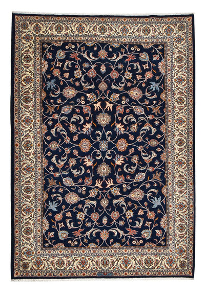 Golpayegan Teppich 218x316cm - Perserteppich - dunkelblau