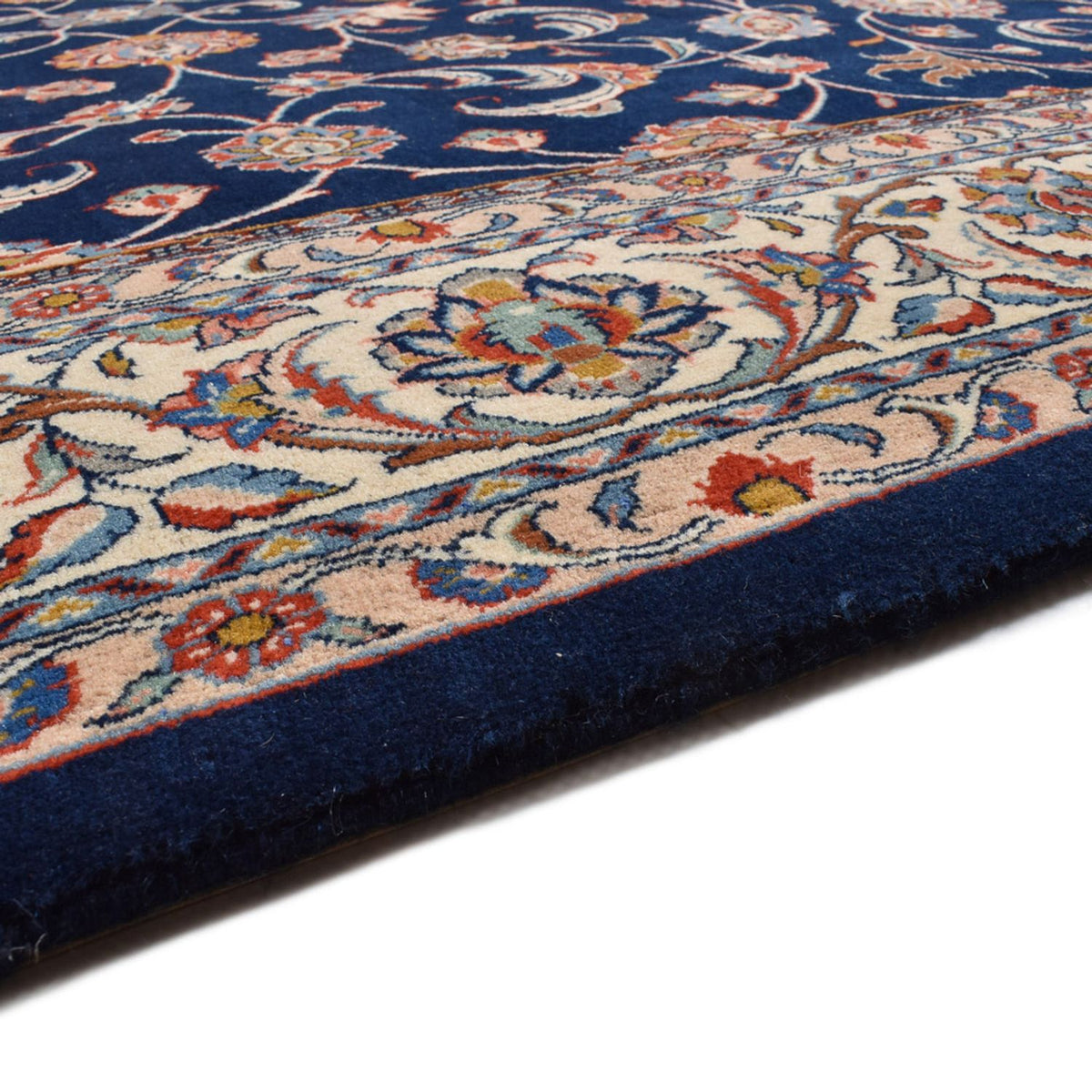 Golpayegan Teppich 218x316cm - Perserteppich - dunkelblau