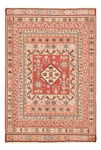 Kelim Fars Teppich 135x195cm - hellrot – product image