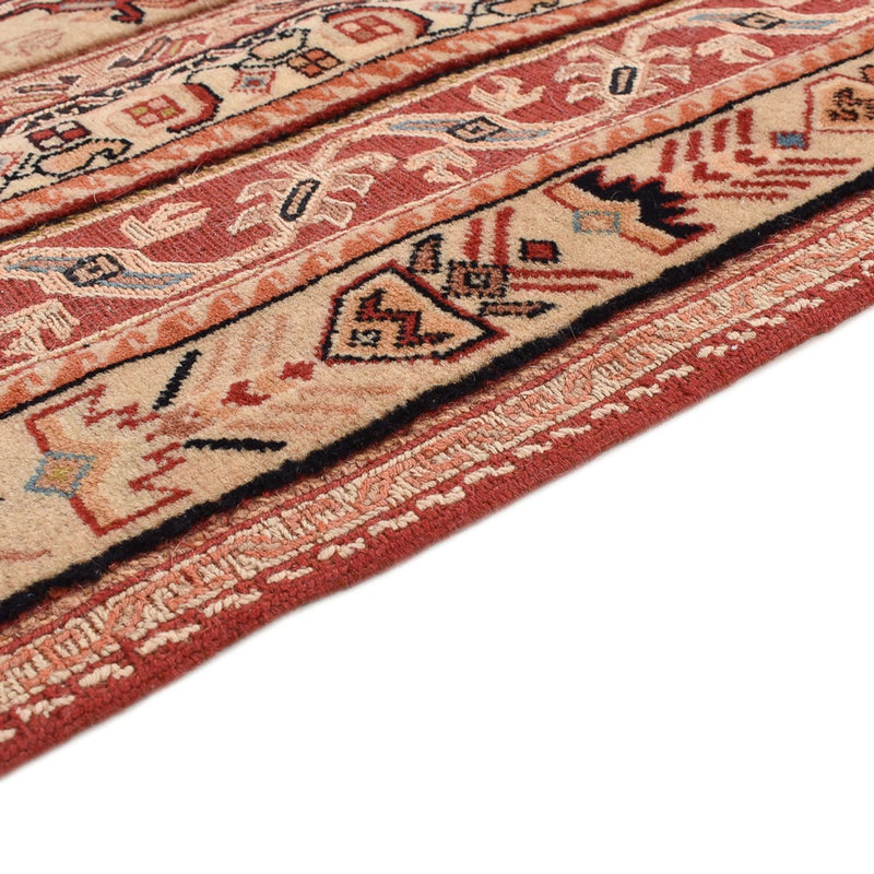 Kelim Fars Teppich 135x195cm - hellrot