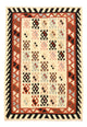 Kelim Fars Teppich 105x150cm - beige