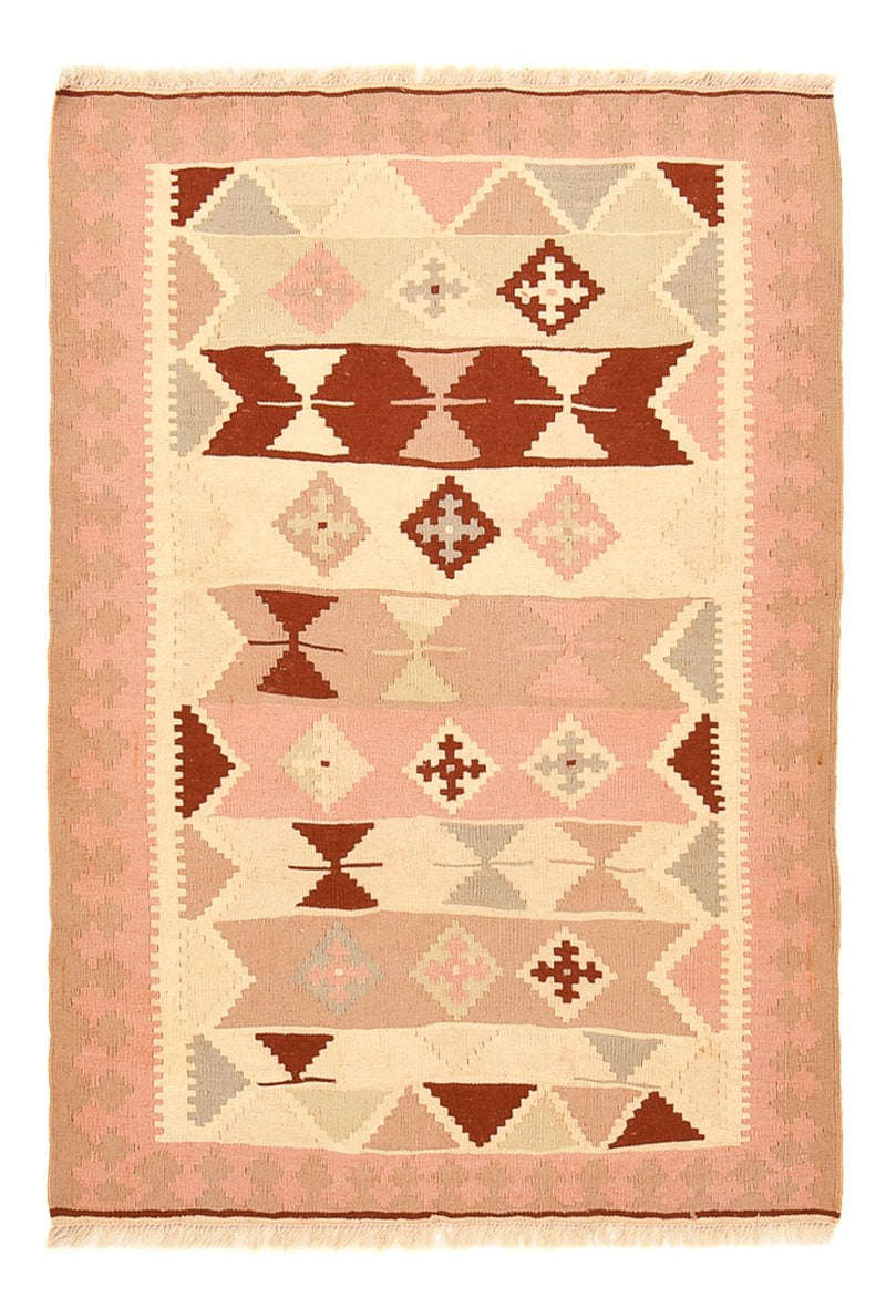 Kelim Fars Teppich 100x152cm - mehrfarbig