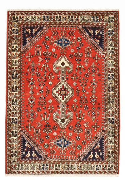 Abadeh Teppich 104x150cm - Perserteppich - rot