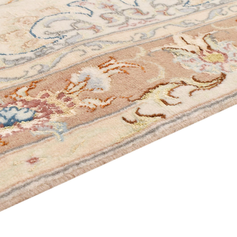Täbriz - 50 Raj Teppich 87x372cm - Perserteppich - beige