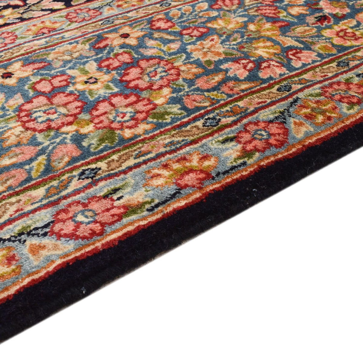 Rafsanjan Teppich 181x240cm - Perserteppich - dunkelbeige