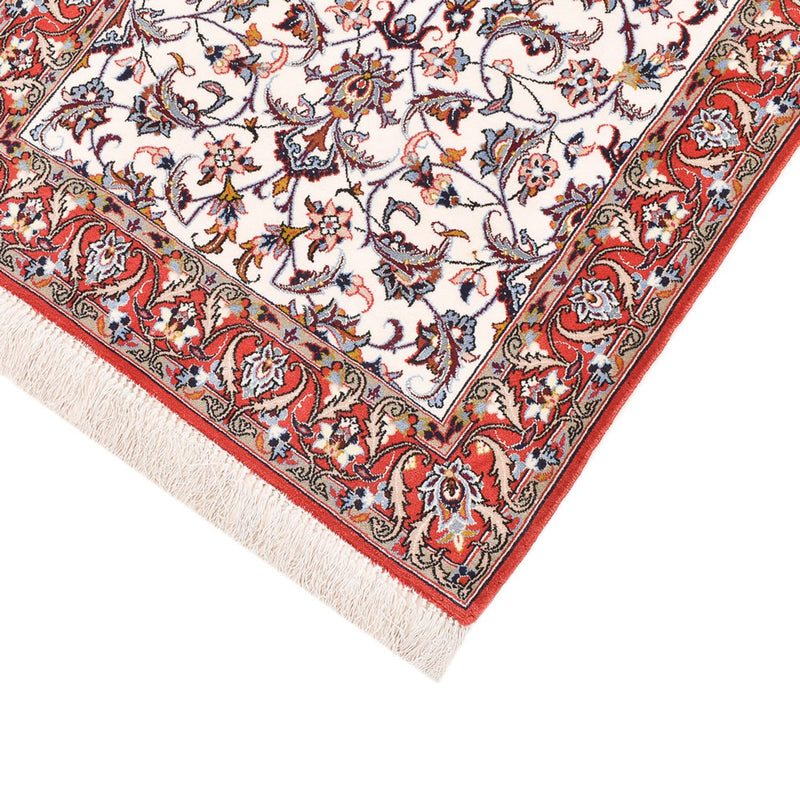 Isfahan Teppich 70x190cm - Perserteppich - dunkelbeige