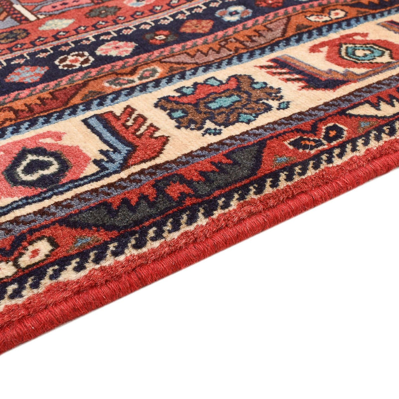 Gabbeh Teppich - Kaschkuli Perser - 155 x 255 cm - hellrot