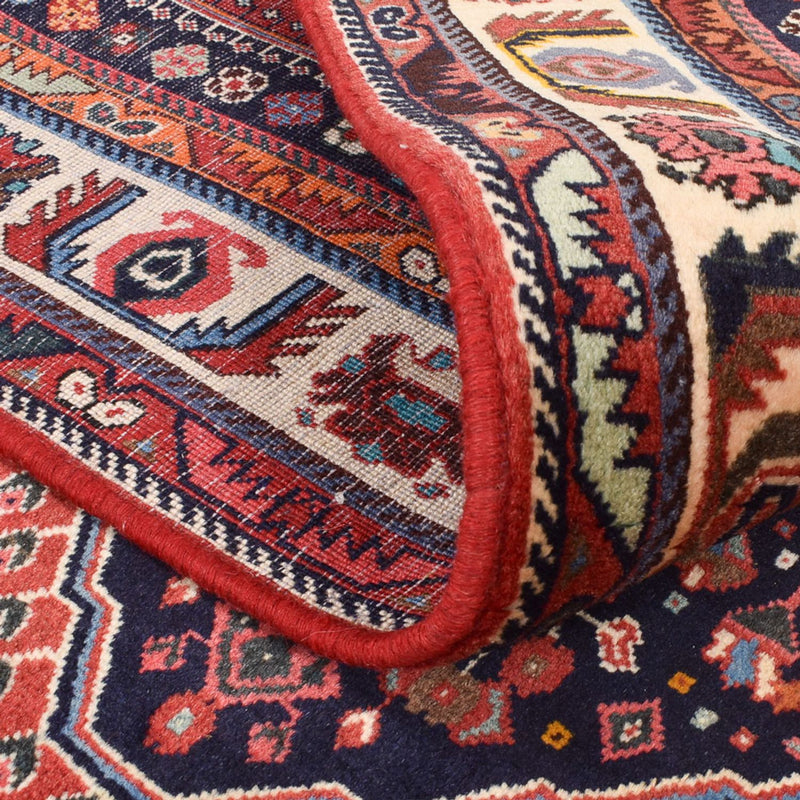 Gabbeh Teppich - Kaschkuli Perser - 155 x 255 cm - hellrot