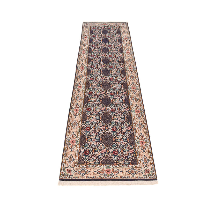 Ilam Teppich 80x300cm - Perserteppich - dunkelblau