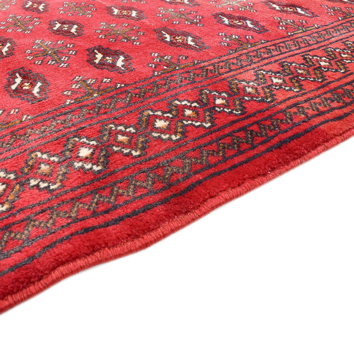 Turkaman Teppich 110x138cm - Orientteppich - rot