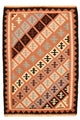 Kelim Fars Teppich 98x145cm - mehrfarbig