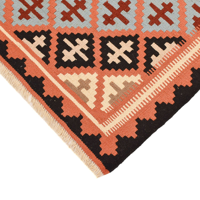 Kelim Fars Teppich 98x145cm - mehrfarbig