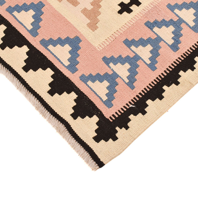 Kelim Fars Teppich 100x145cm - mehrfarbig