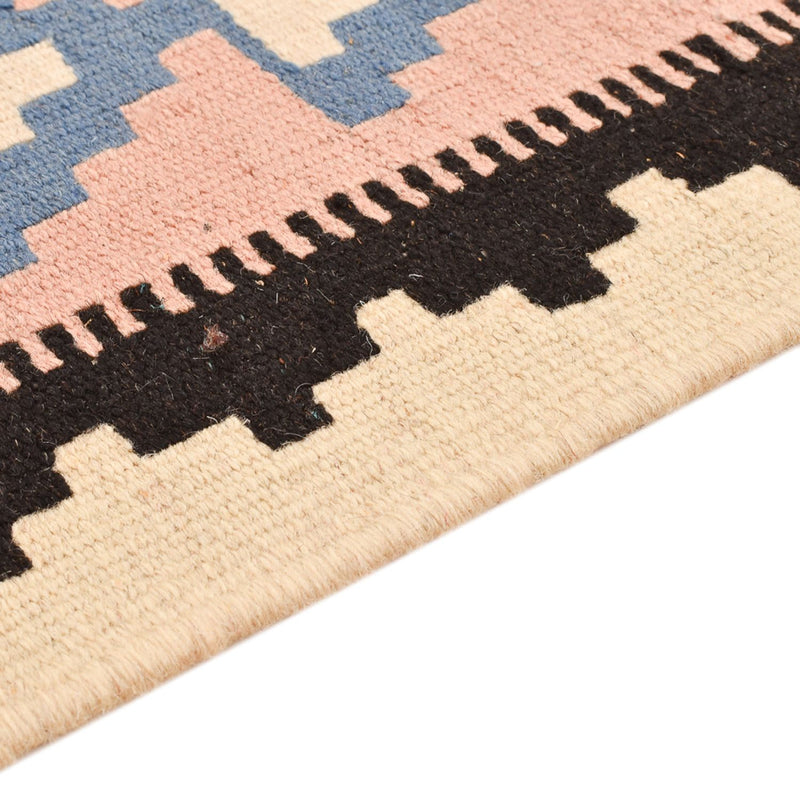 Kelim Fars Teppich 100x145cm - mehrfarbig