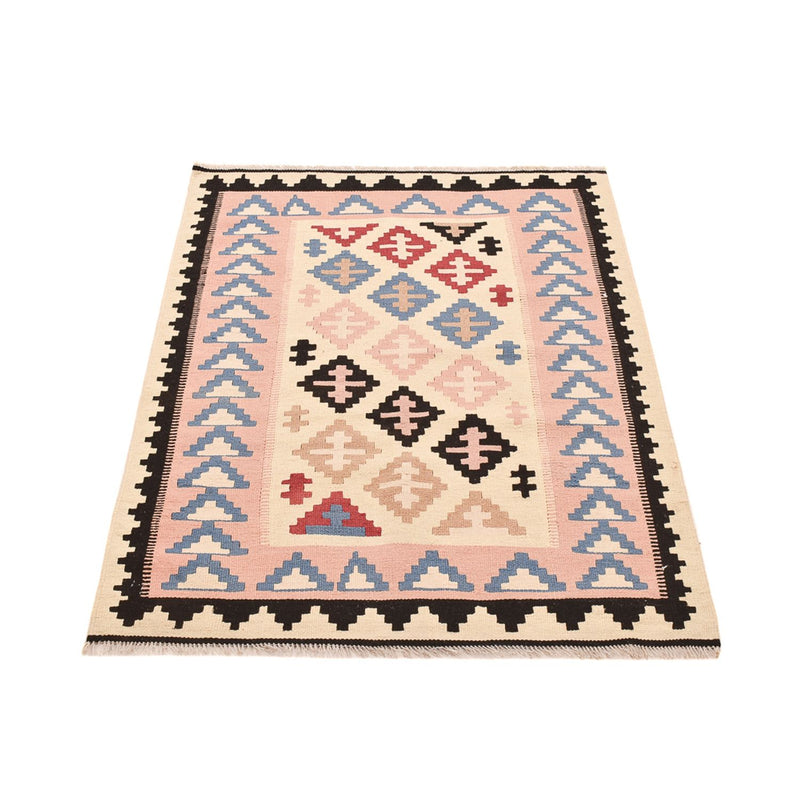 Kelim Fars Teppich 100x145cm - mehrfarbig