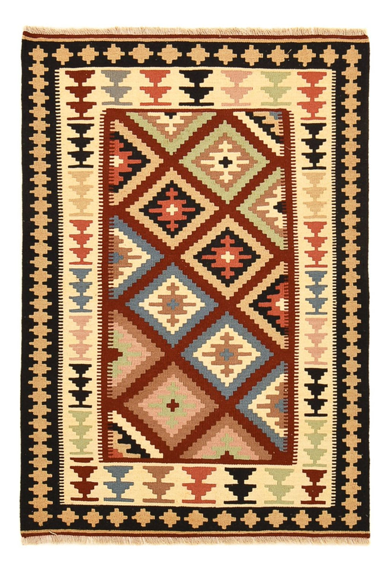 Kelim Teppich - Oriental - 103 x 150 cm - mehrfarbig