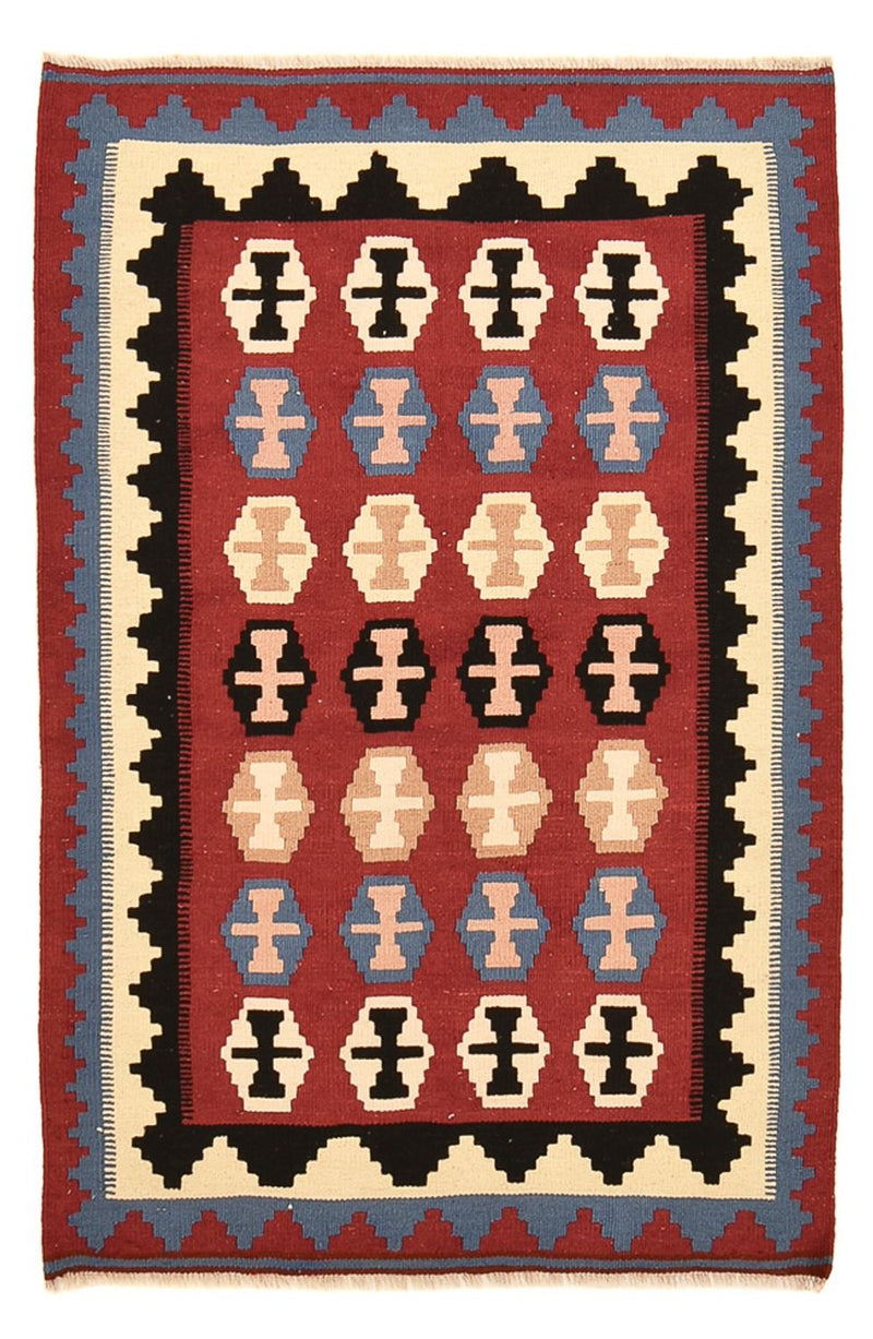 Kelim Teppich - Oriental - 98 x 150 cm - mehrfarbig