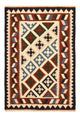 Kelim Teppich - Oriental - 100 x 148 cm - mehrfarbig