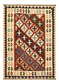 Kelim Fars Teppich 100x142cm - mehrfarbig – product image