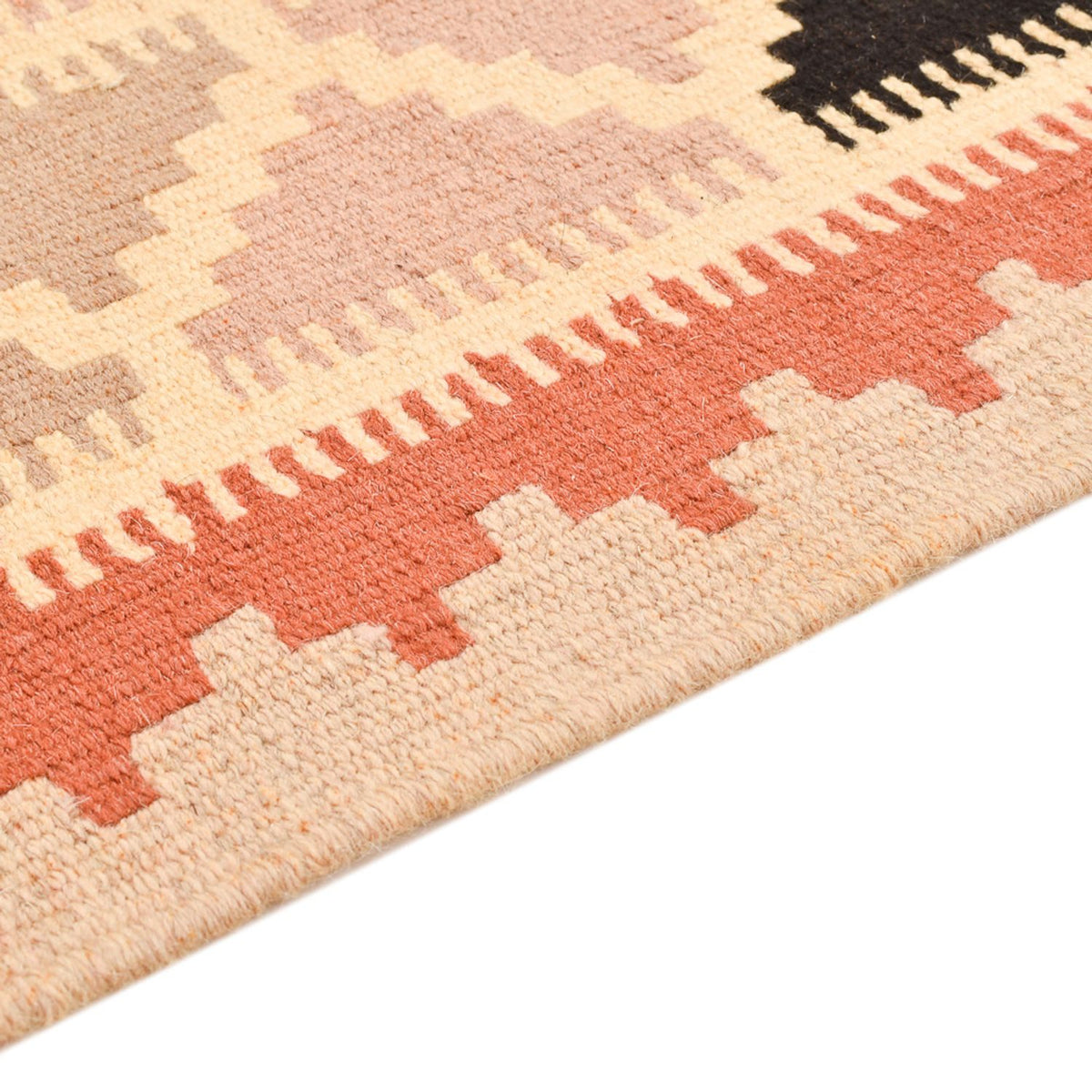 Kelim Fars Teppich 100x150cm - mehrfarbig