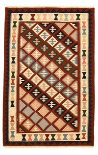 Kelim Fars Teppich 100x150cm - mehrfarbig – product image