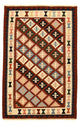 Kelim Fars Teppich 100x150cm - mehrfarbig