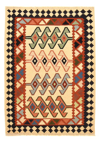 Kelim Fars Teppich 105x147cm - mehrfarbig – product image