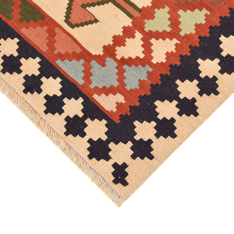 Kelim Fars Teppich 105x147cm - mehrfarbig