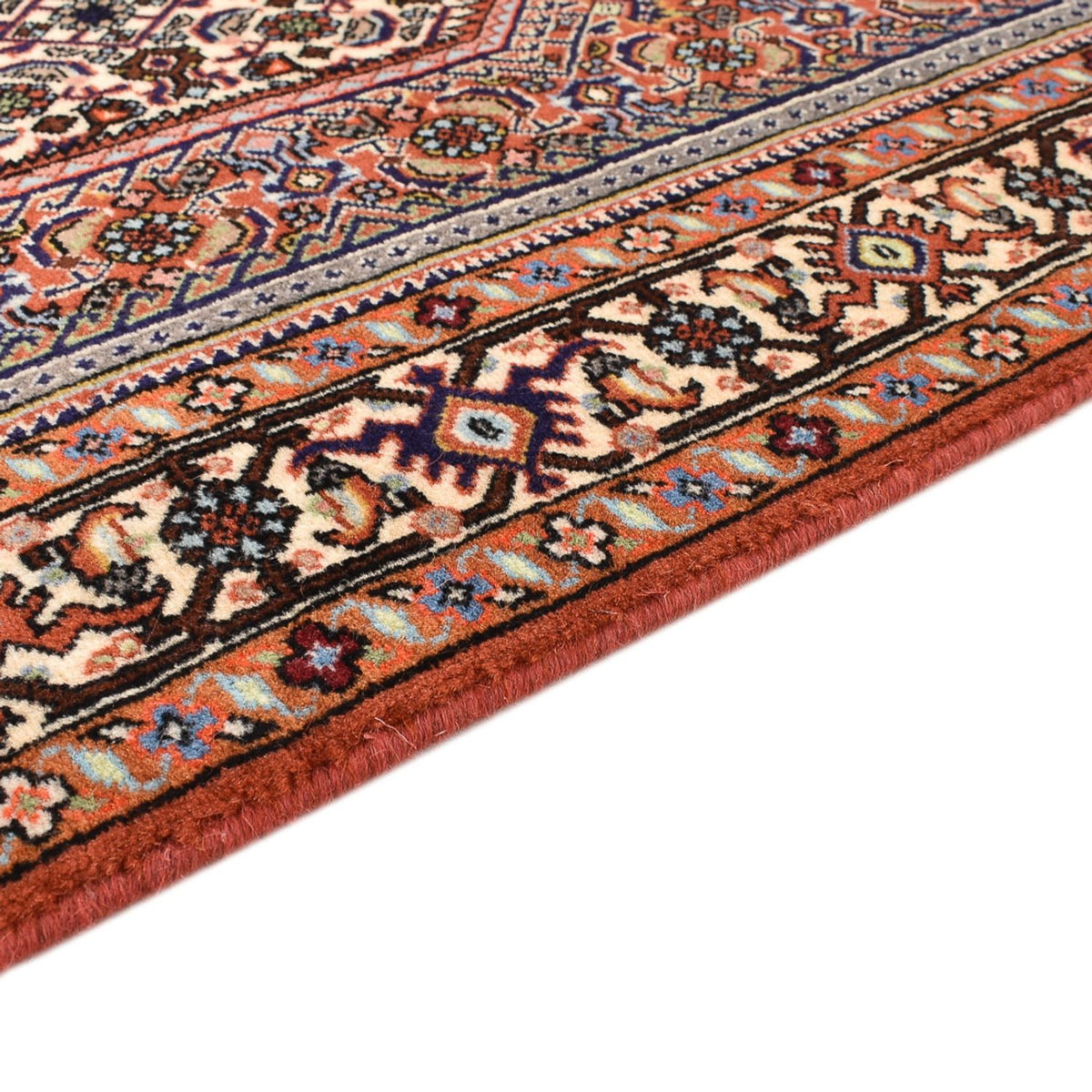 Bidjar Teppich 78x145cm - Perserteppich - bordeauxrot