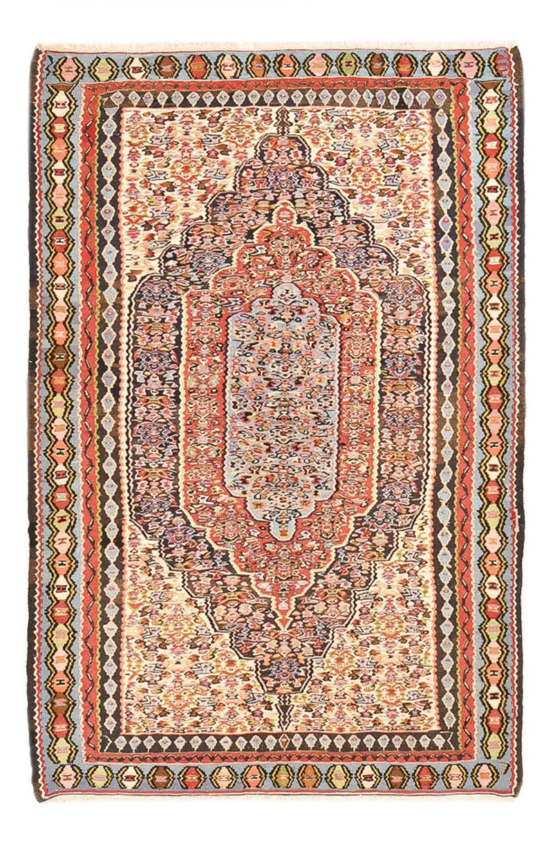 Kelim Teppich - Oriental - 120 x 180 cm - hellbeige