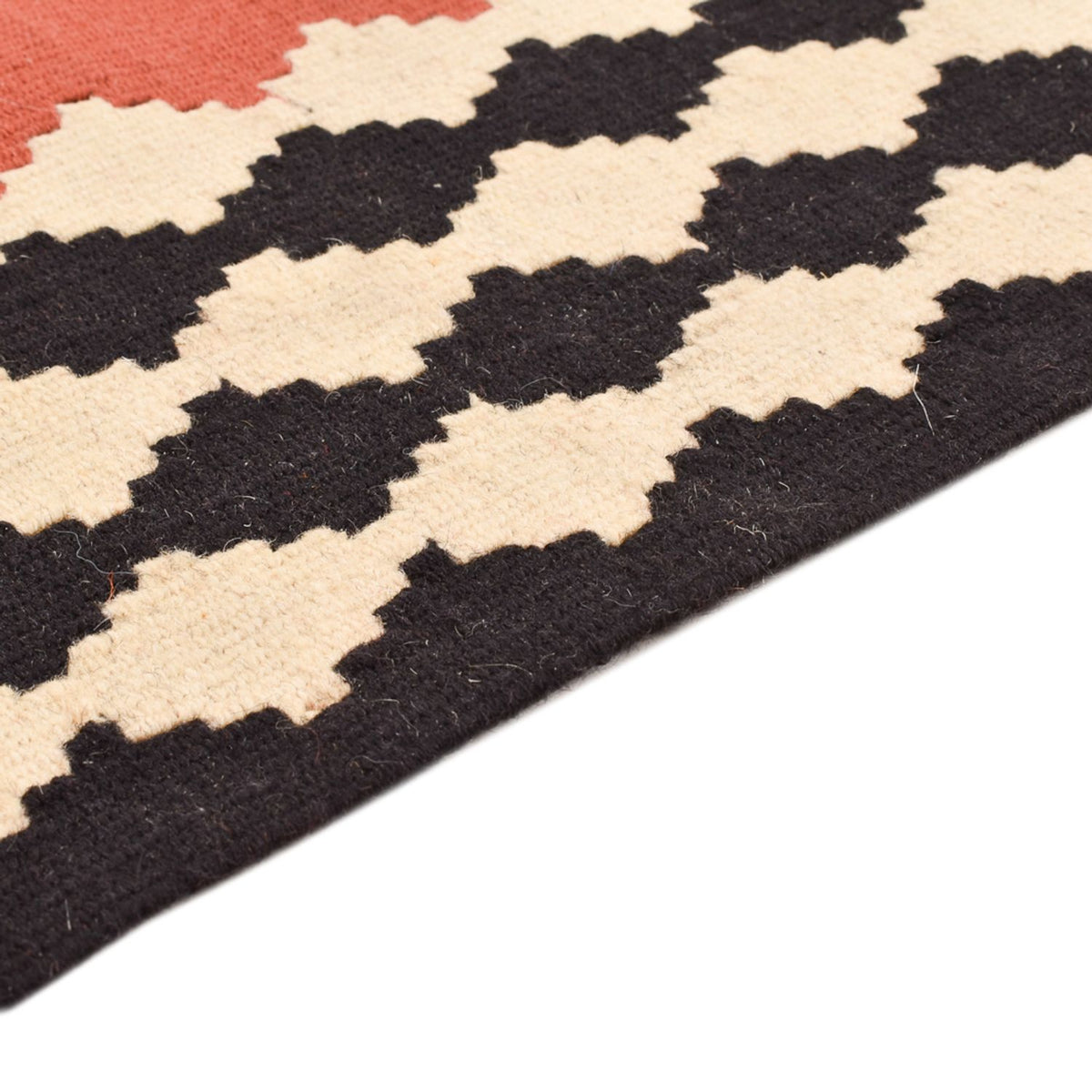 Kelim Fars Teppich 100x147cm - mehrfarbig