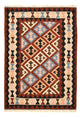 Kelim Fars Teppich 100x146cm - mehrfarbig