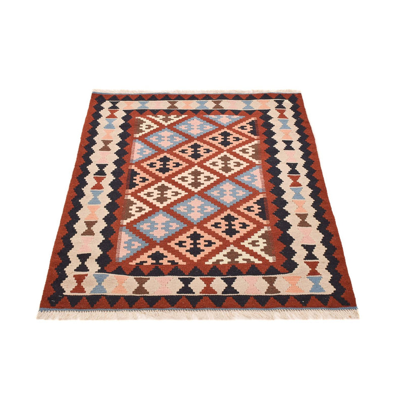 Kelim Fars Teppich 100x146cm - mehrfarbig