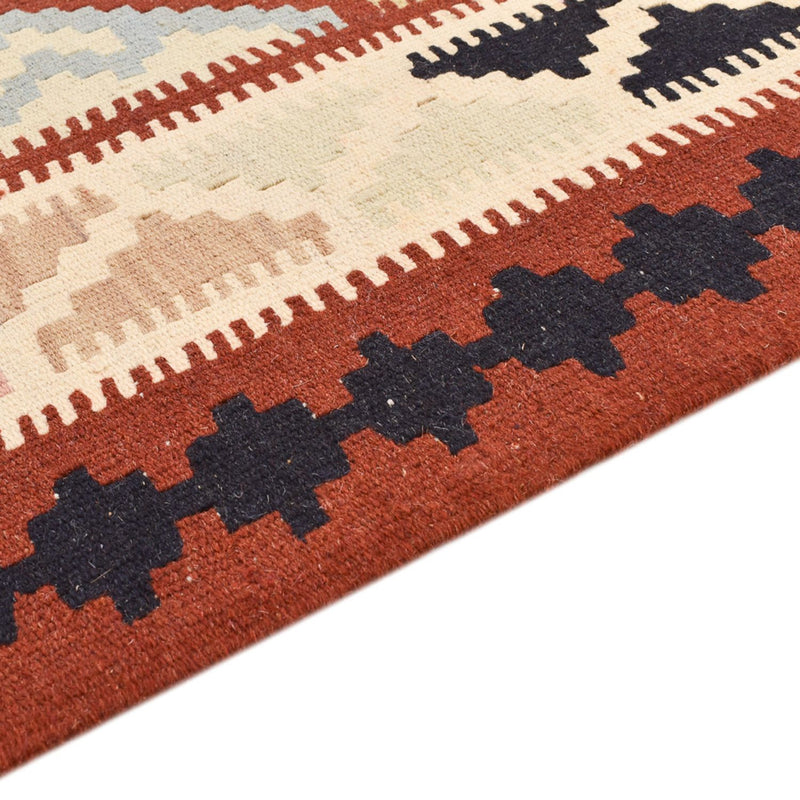Kelim Fars Teppich 103x144cm - mehrfarbig