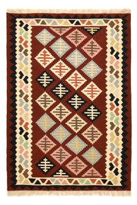 Kelim Fars Teppich 103x147cm - mehrfarbig – product image