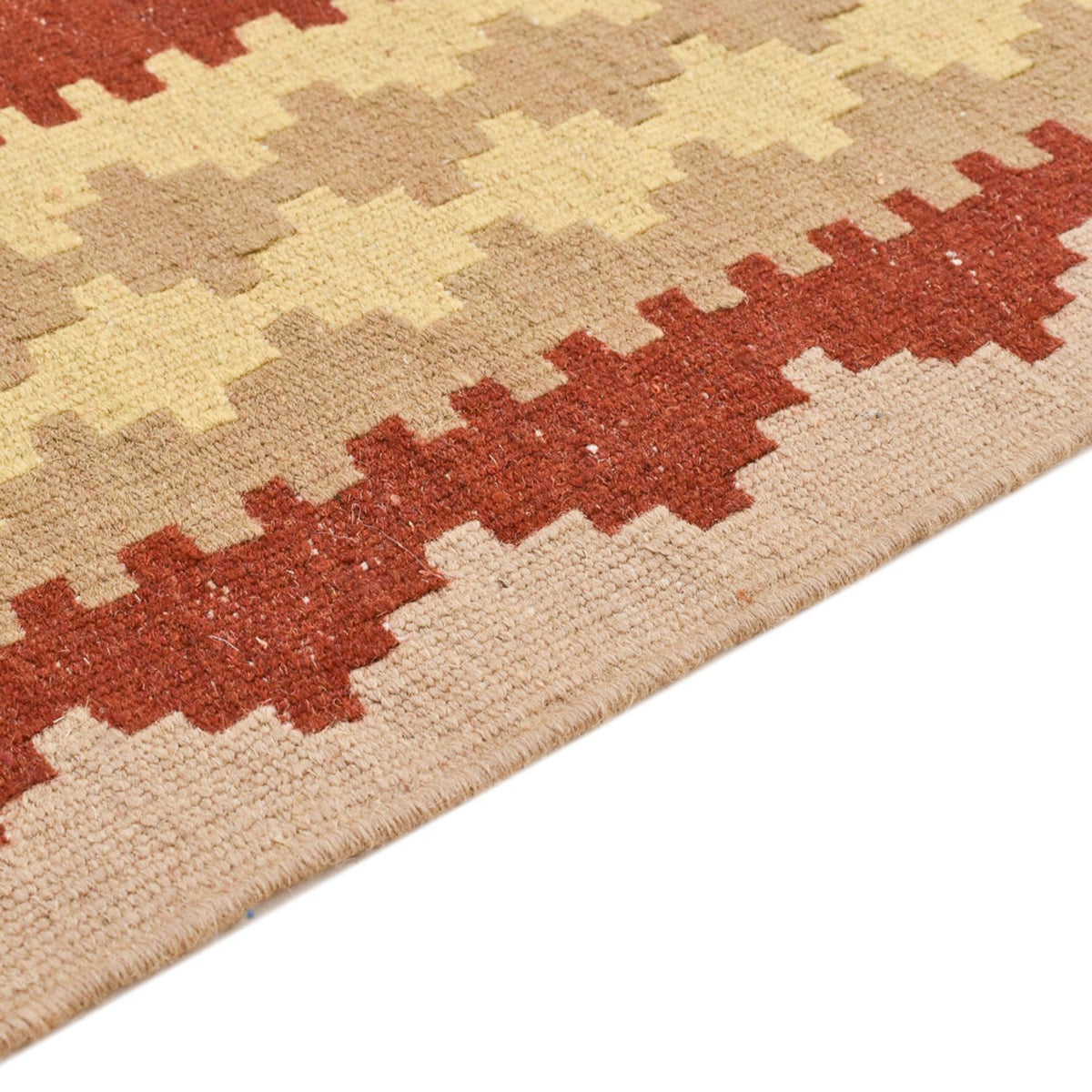Kelim Fars Teppich 100x150cm - mehrfarbig