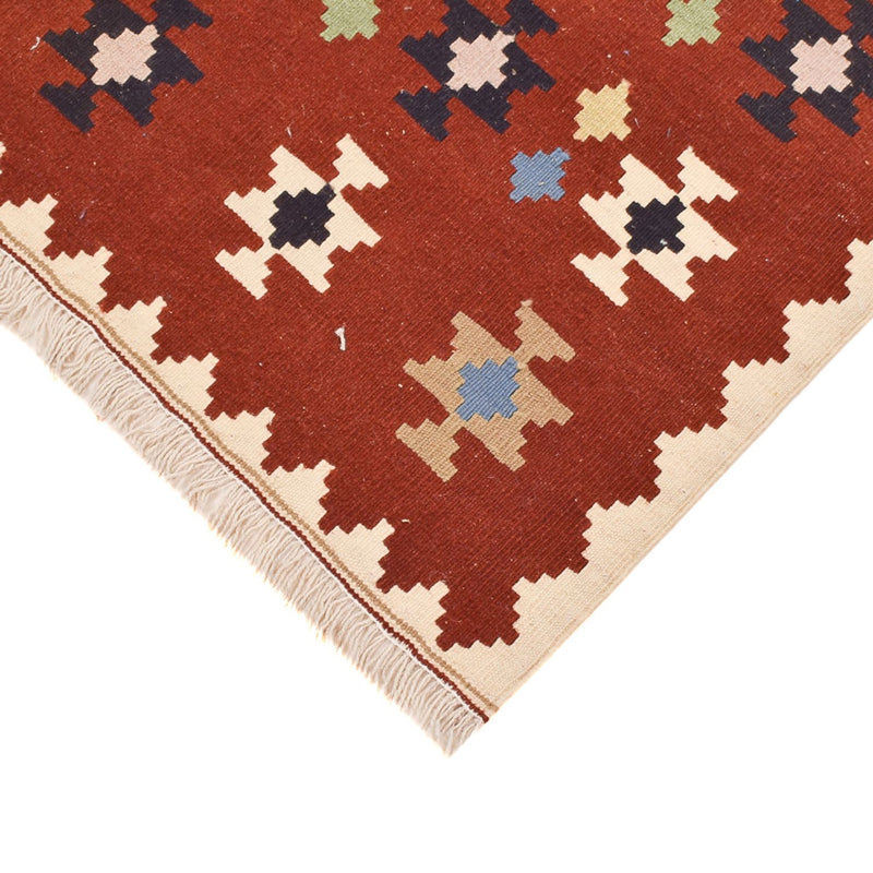 Kelim Fars Teppich 105x153cm - mehrfarbig