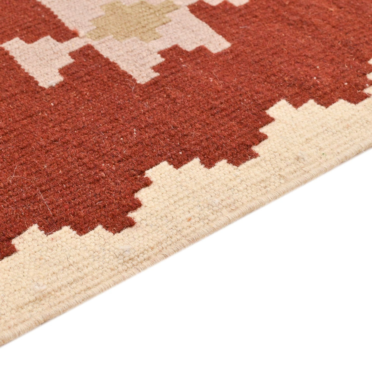 Kelim Fars Teppich 105x153cm - mehrfarbig