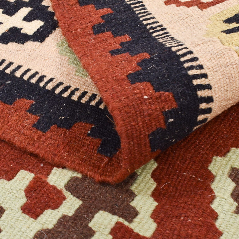 Kelim Fars Teppich 102x150cm - mehrfarbig