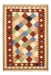 Kelim Fars Teppich 100x146cm - mehrfarbig – product image