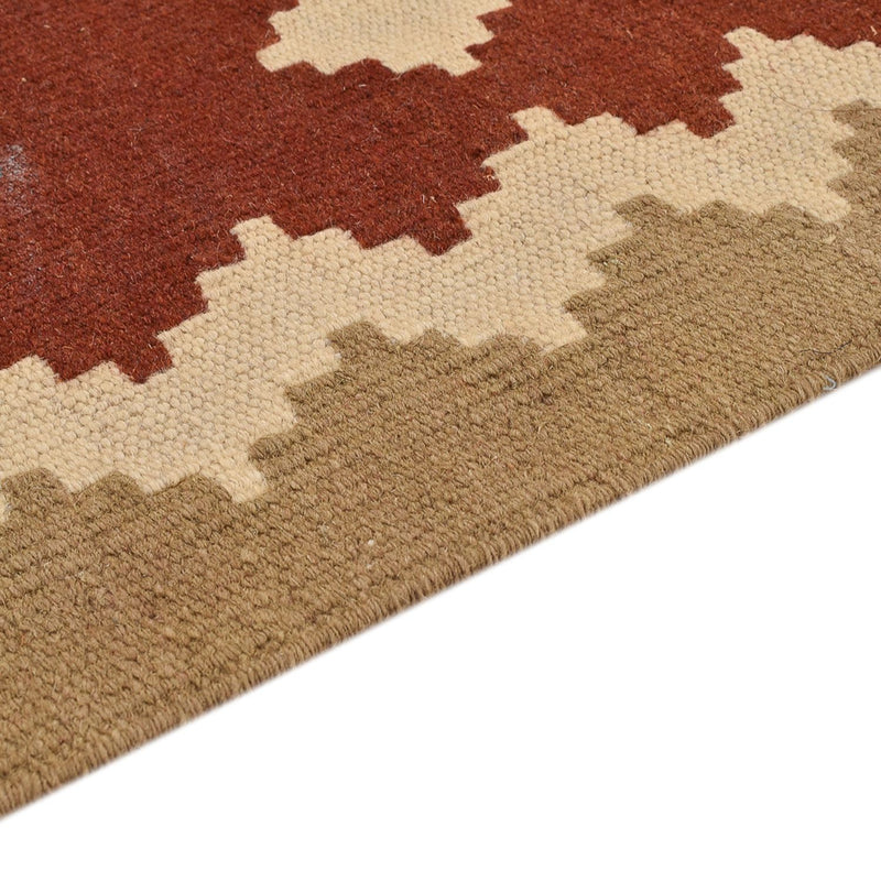 Kelim Fars Teppich 100x146cm - mehrfarbig