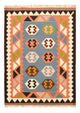 Kelim Fars Teppich 107x150cm - mehrfarbig