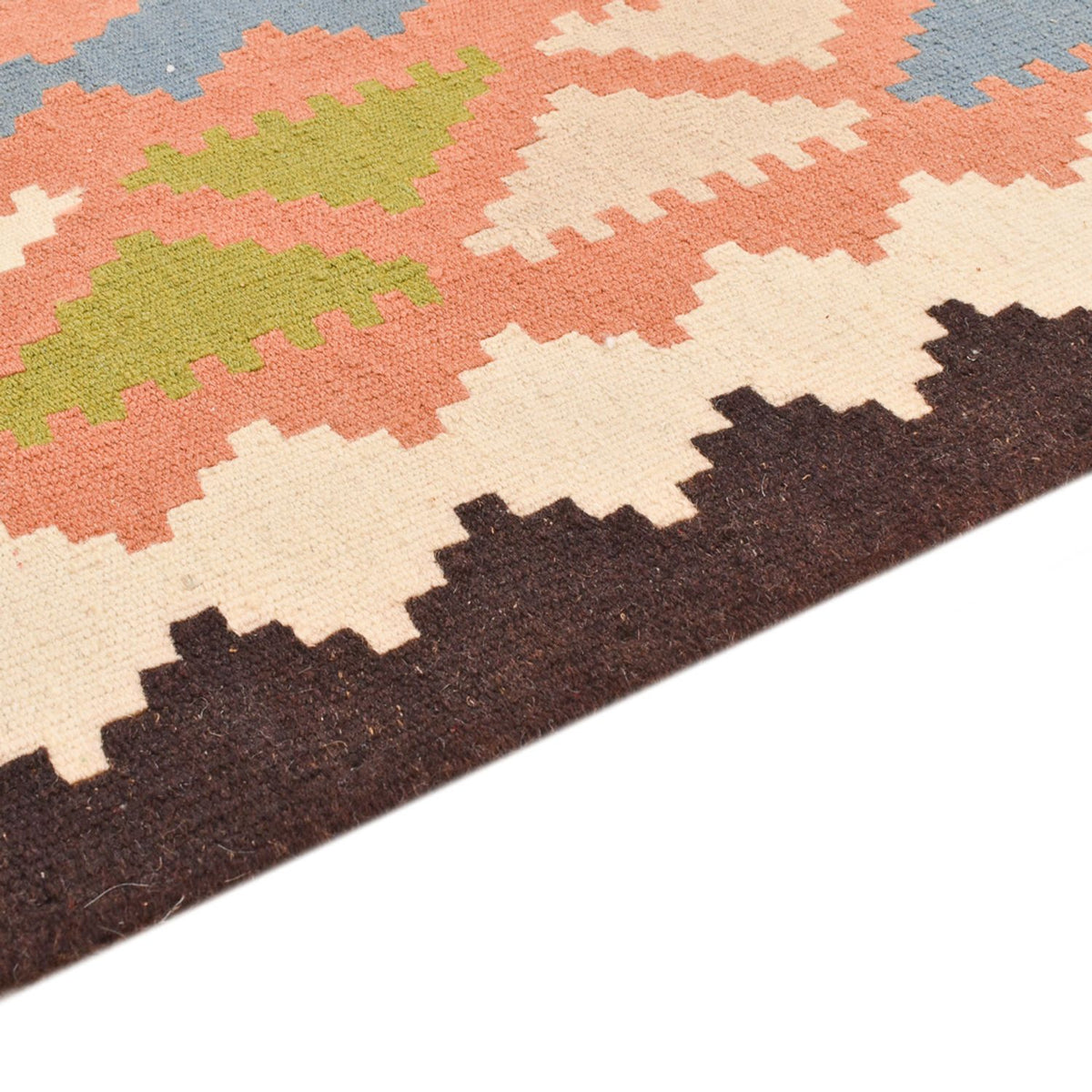 Kelim Fars Teppich 107x150cm - mehrfarbig